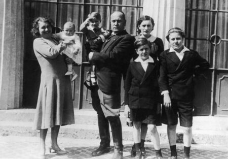 Mussolini e la sua famiglia