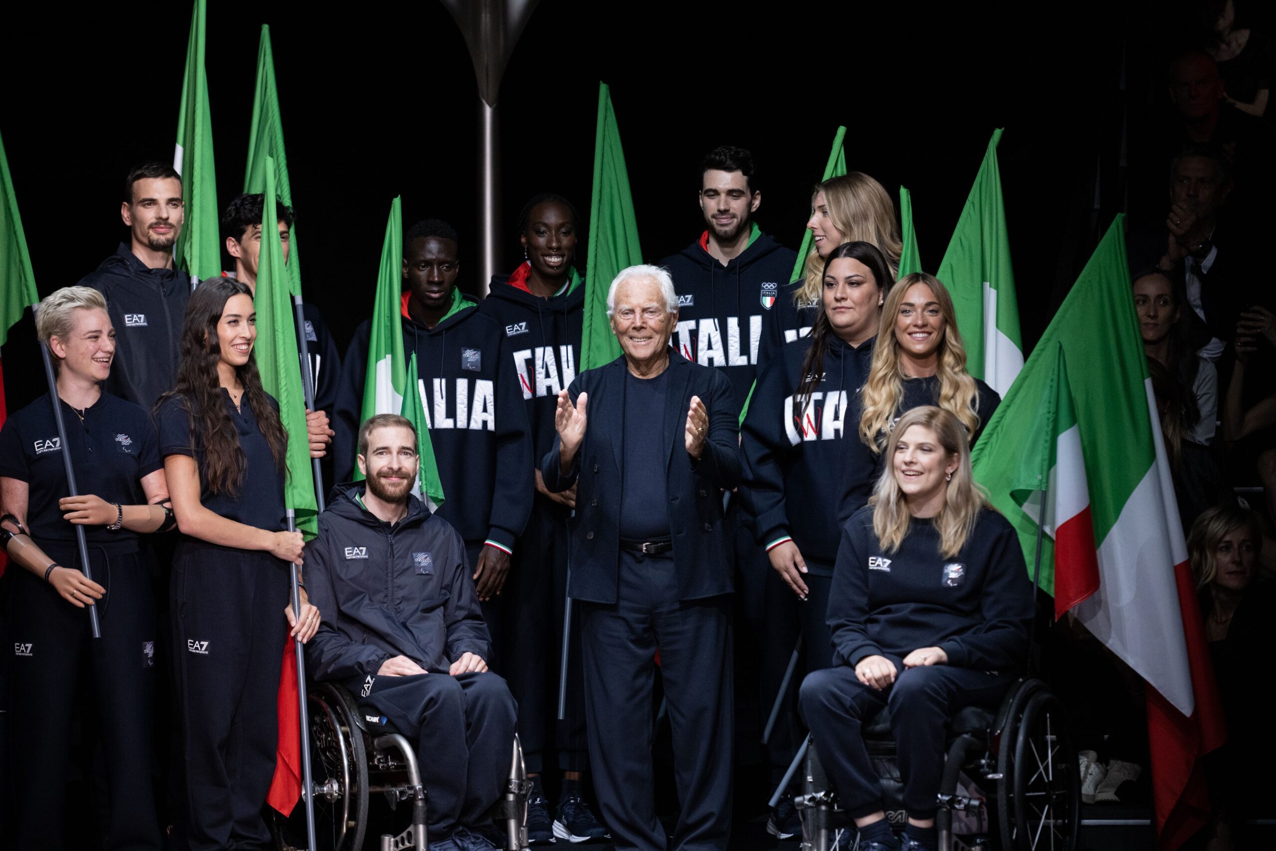 Divisi Italia ai giochi Olimpici 2024 firmate da Giorgio Armani