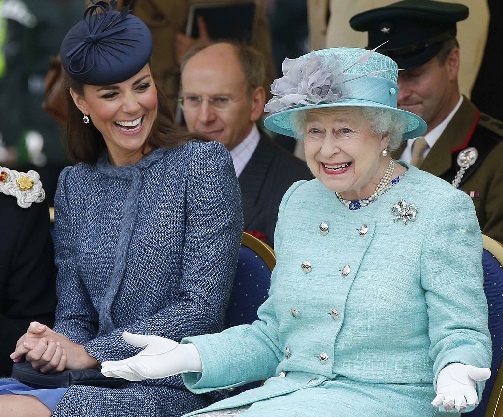 Kate Middleton e Elisabetta II