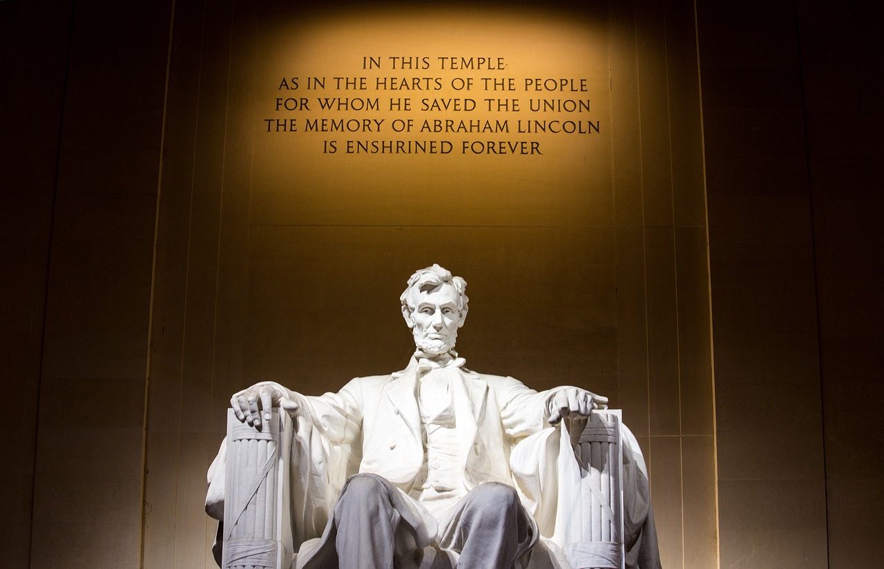 Il Memorial ad Abraham Lincoln a Wasghinton 