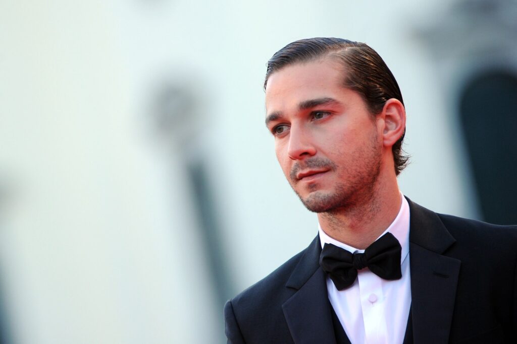 Shia LaBeouf sul red carpet