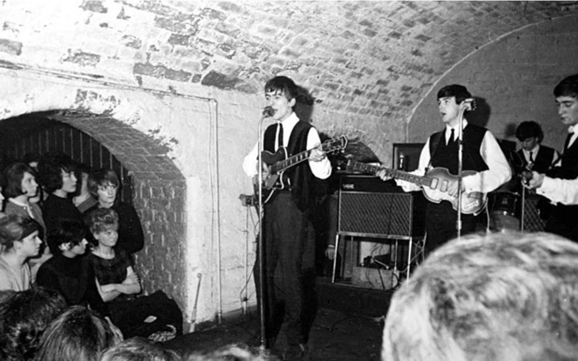 I Beatles al Cavern nel 1961