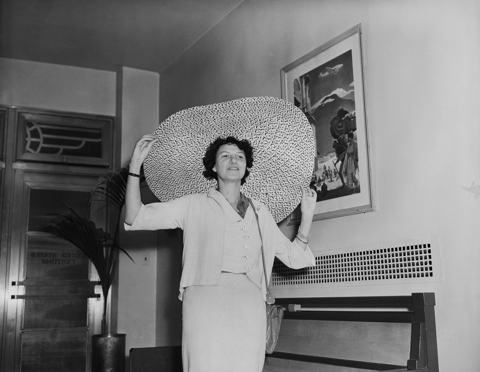 Peggy Guggenheim in uno dei suoi salotti bohémien 