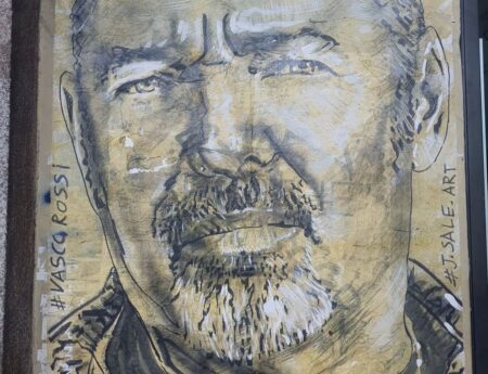 Vasco Rossi Murale Torino