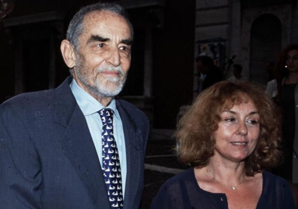 Vittorio Gassman con Diletta D'Andrea