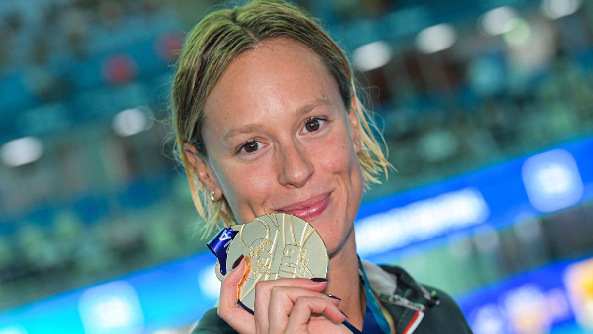 Federica Pellegrini, medaglia d'oro a Pechino