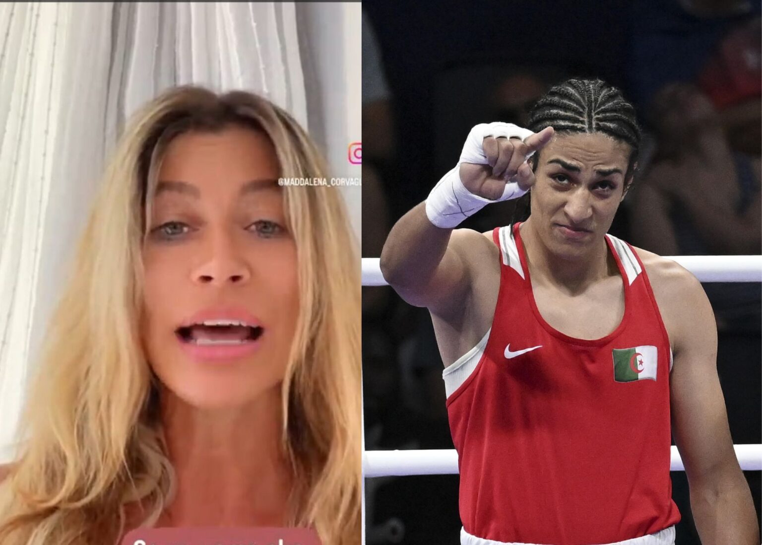 maddalena-corvaglia imane-khelif olimpiadi 2024 parigi