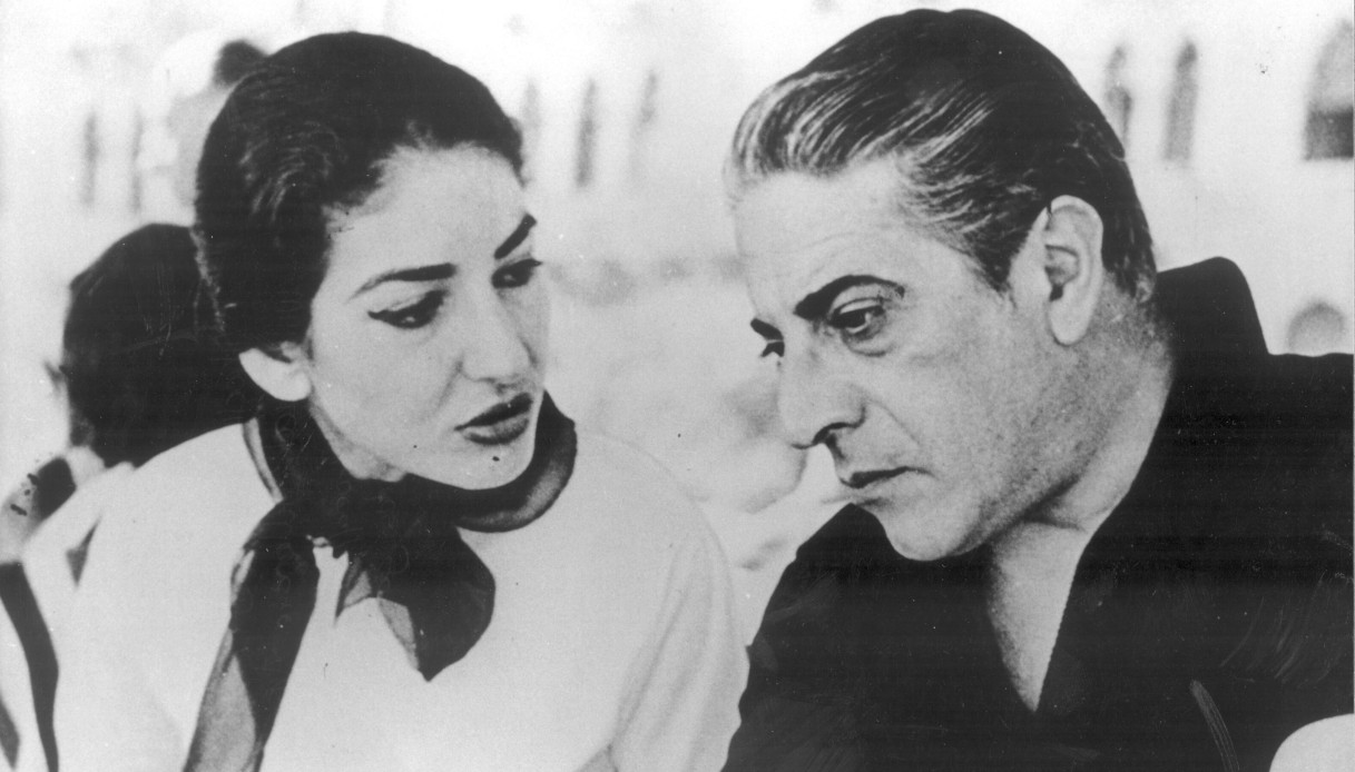 Maria Callas e Aristotele Onassis