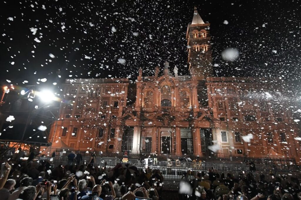 miracolo neve d'agosto santa maria maggiore