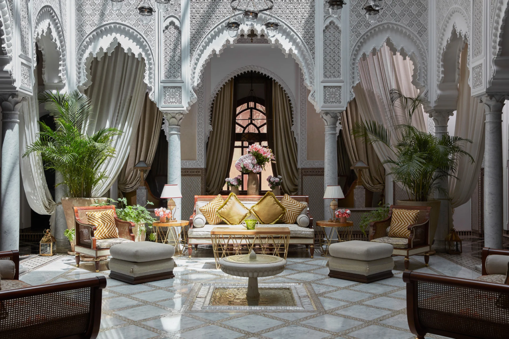 Un' immagine del Gran Riad del Royal Mansour