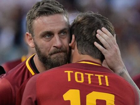 Daniele De Rossi e Totti