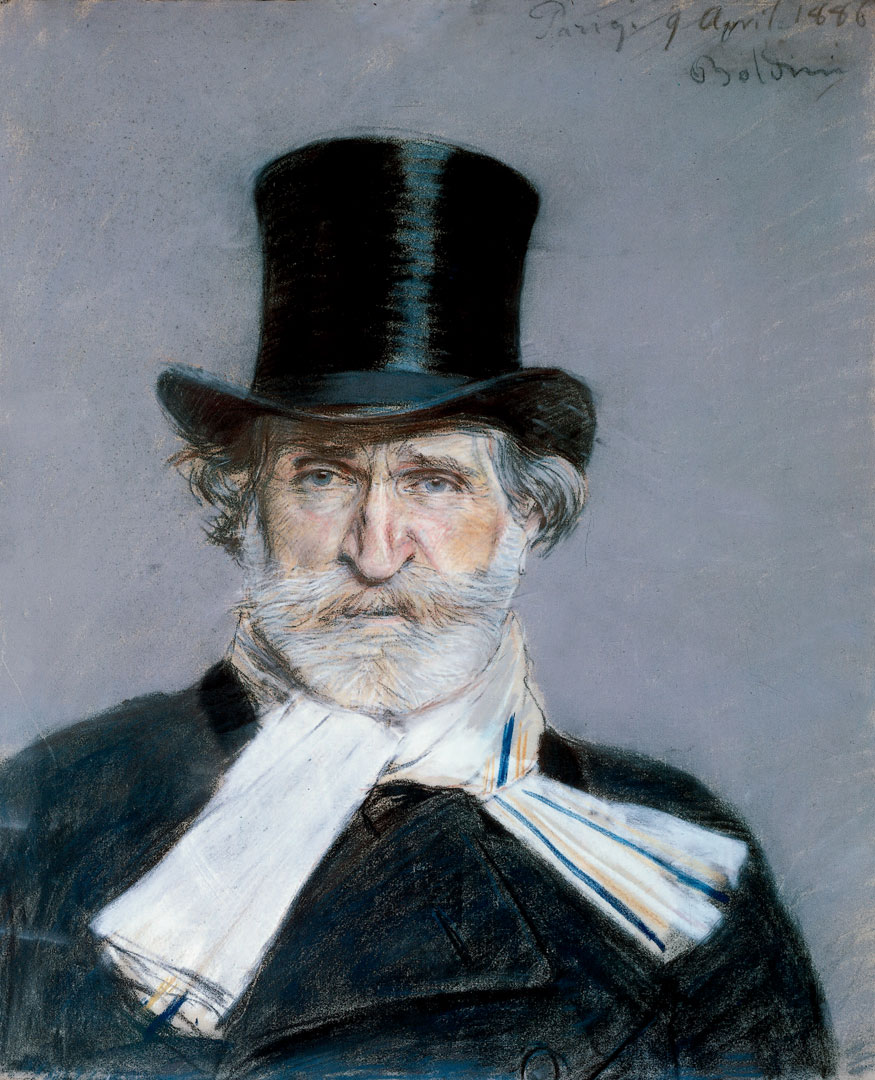 Un'immagine di Giuseppe Verdi