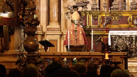 Il busto di San Gennaro