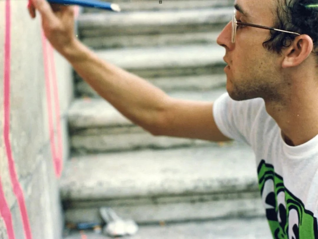 Keith Haring al lavoro