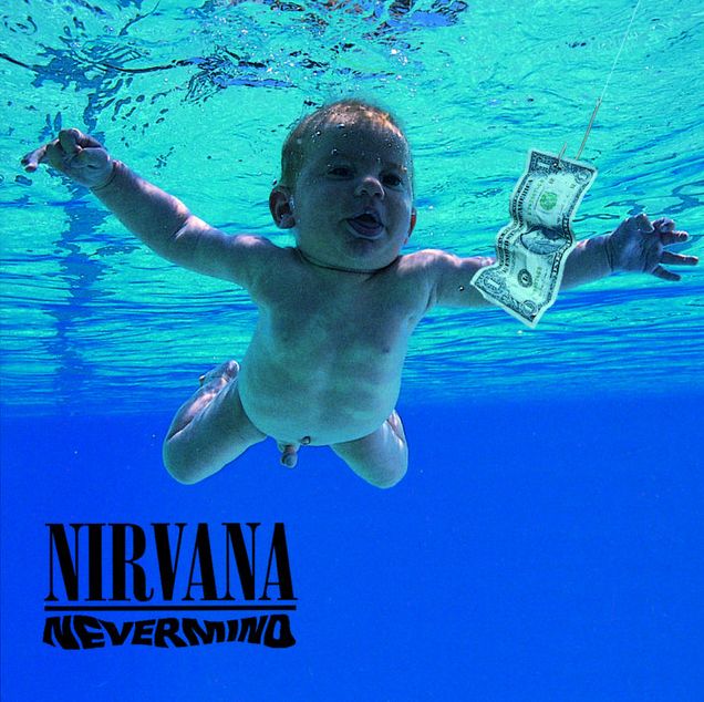 La cover di Nevermind