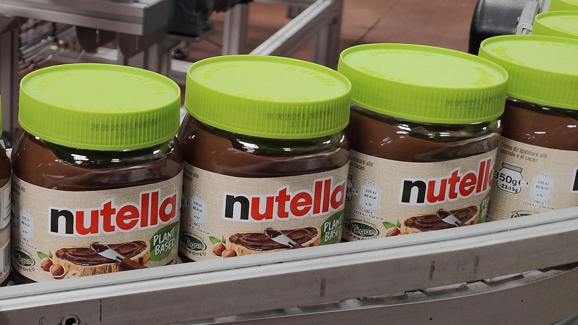 Nutella plant based sugli scaffali