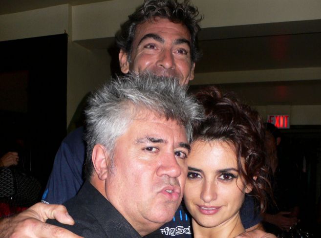 Pedro Almodóvar Fernando Iglesias e Penelope Cruz