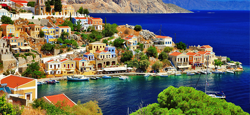 L'isola di Symi nel Dodecaneso