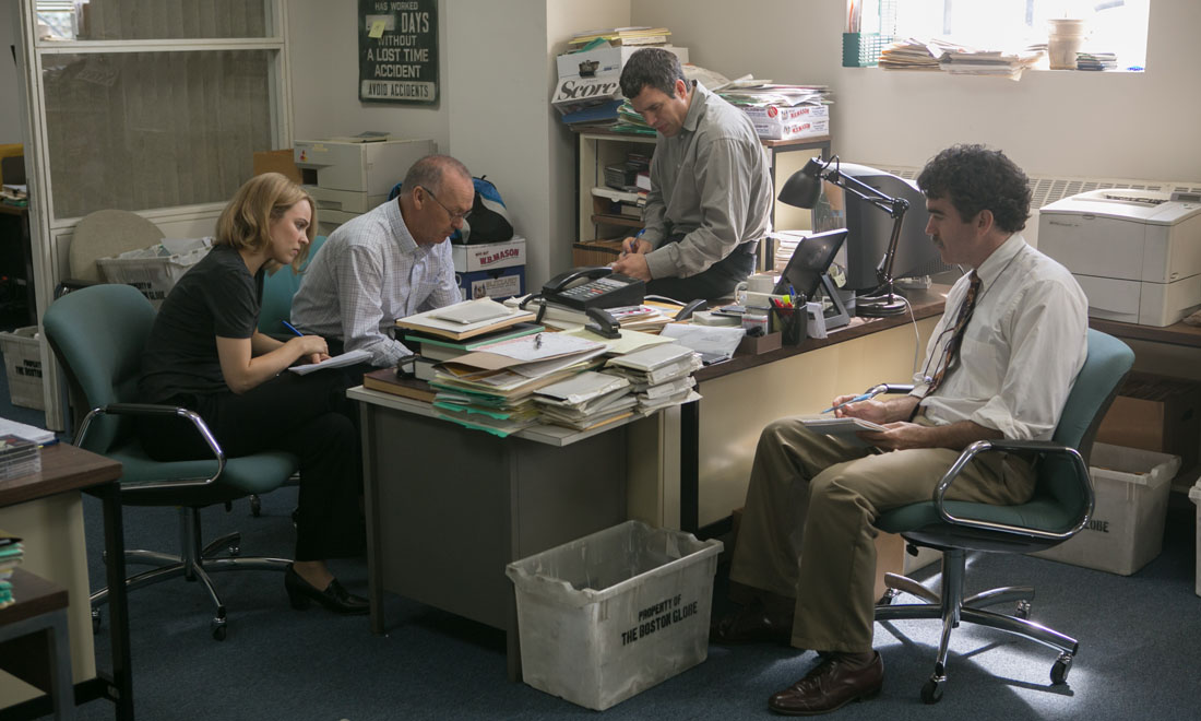  Una scena di Il caso Spotlight