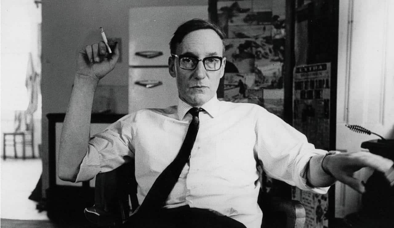 Un'immagine di William Burroughs