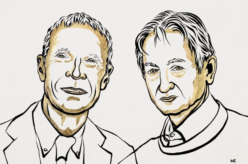 John Hopfield e Geoffrey Hinton Nobel Fisica 2024