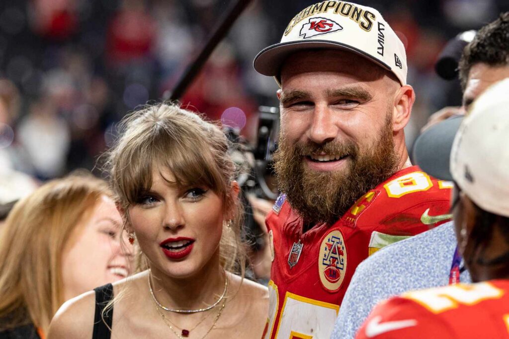 travis kelce etaylor swift