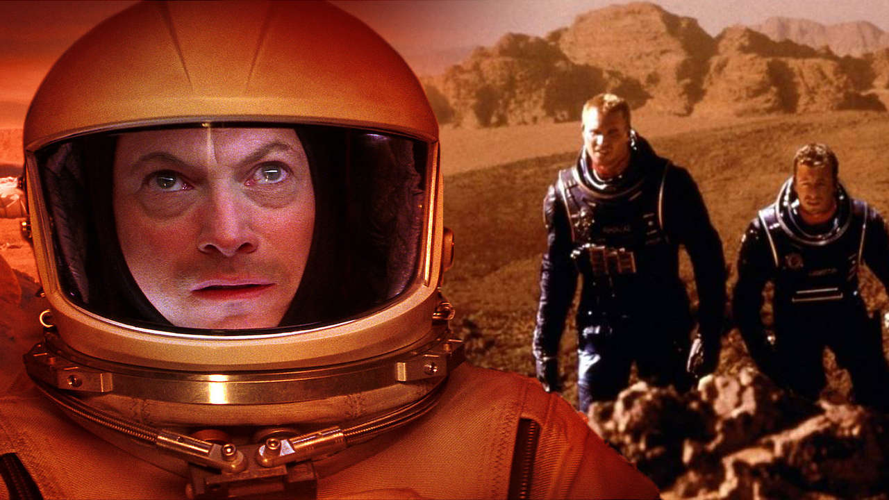 Gary Sinise in mission to mars