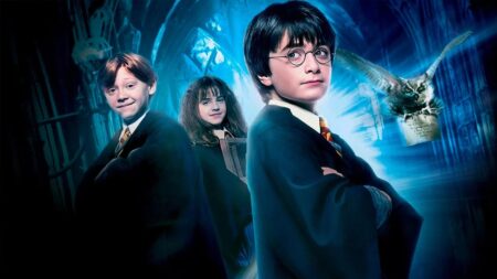 L'immagine promozionale di Harry Potter e La Pietra filosofale