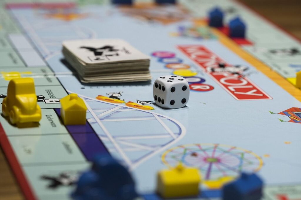 Il tabellone del Monopoly