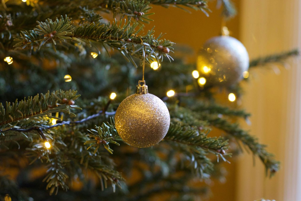 dettaglio di una decorazione natalizia