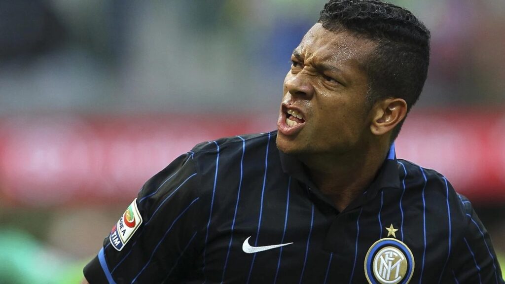 fredy guarin con la maglia dell'Inter