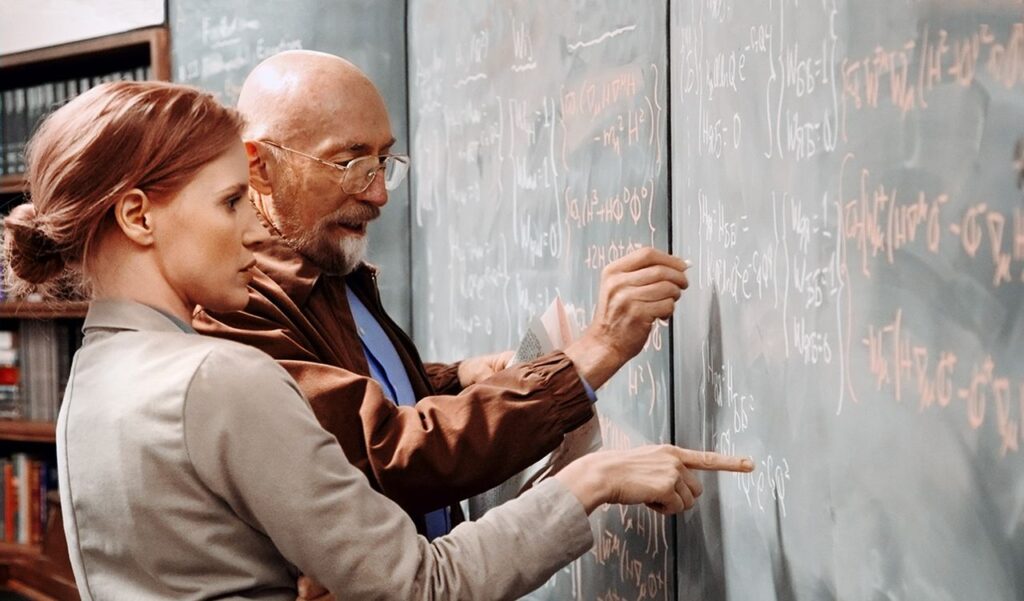 Kip Thorne sul set di Interstellar