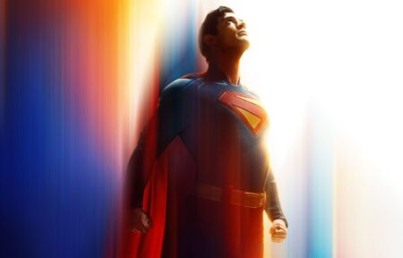 Un dettaglio del teaser poster di Superman (