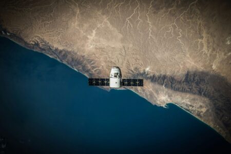 Un satellite nel cielo