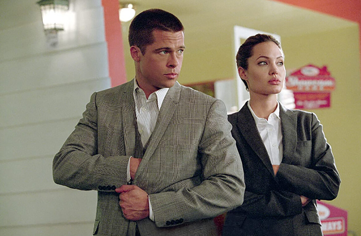 Una scena di Mr and Mrs Smith