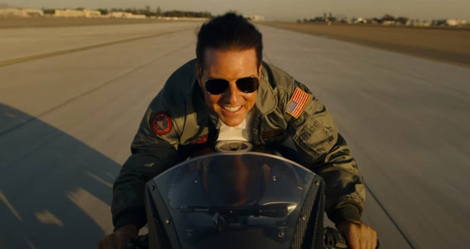 Una scena di Top Gun Maverick