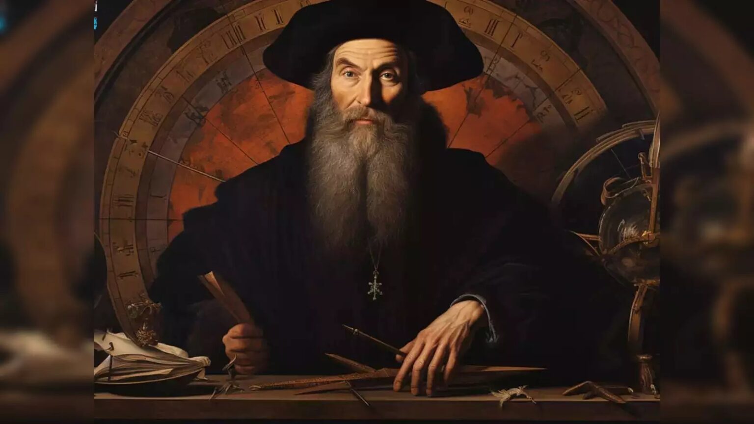 Un'immagine di Nostradamus