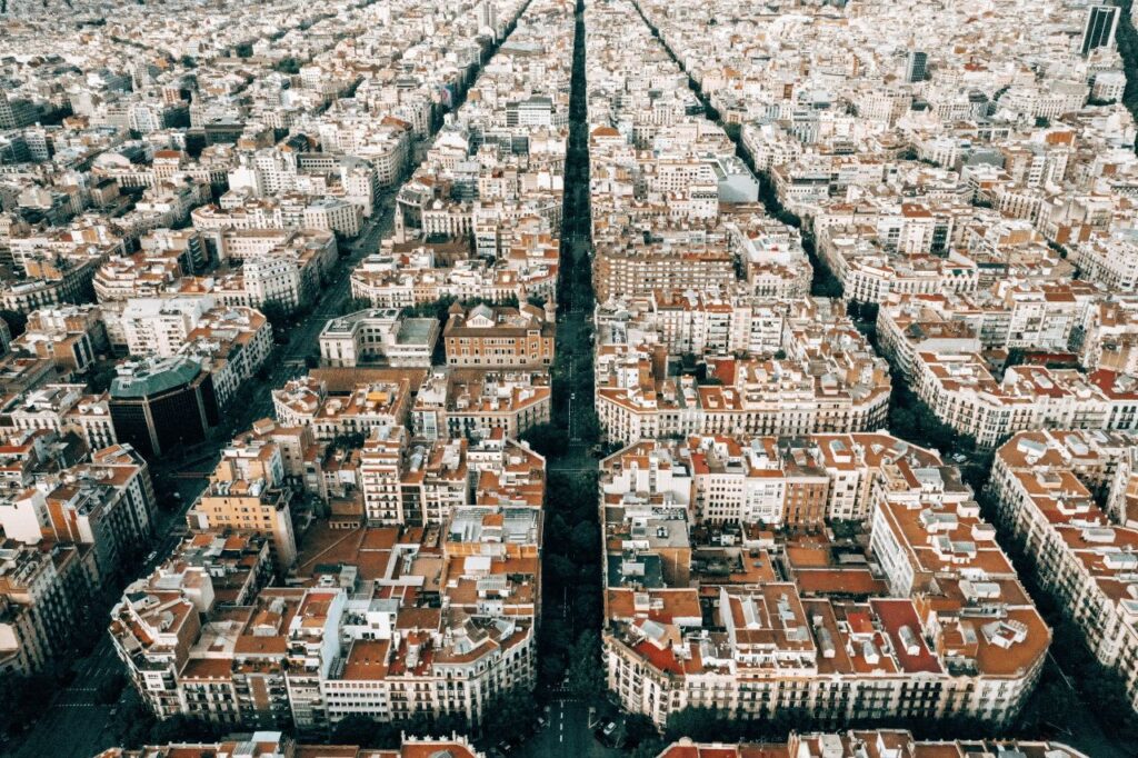 Uno scorcio di Barcellona