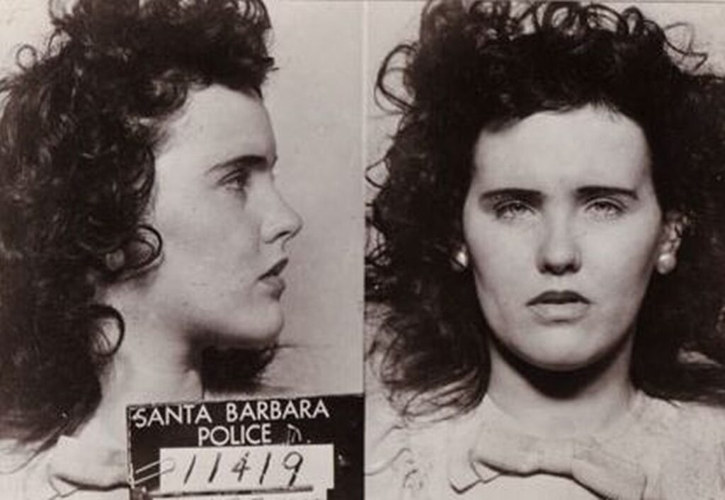 Foto segnaletica Elizabeth Short