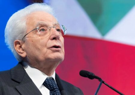 Il presidente Sergio Mattarella