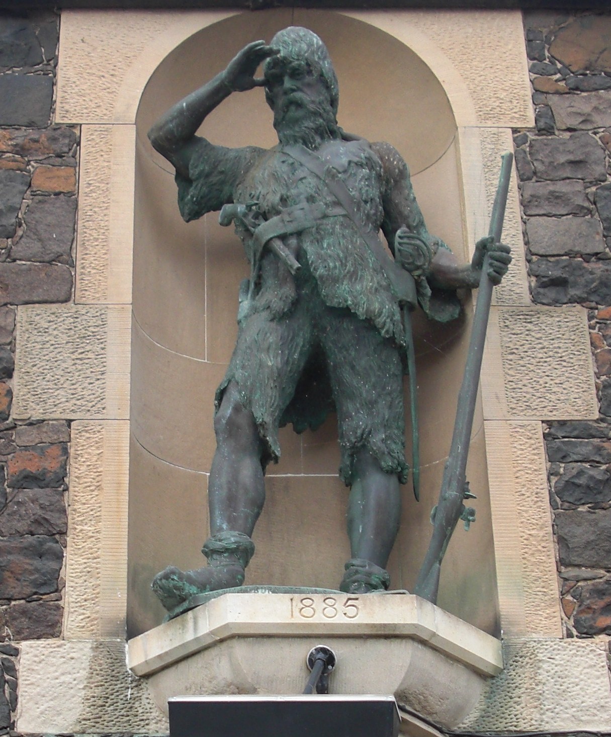 Statua di Alexander Selkirk