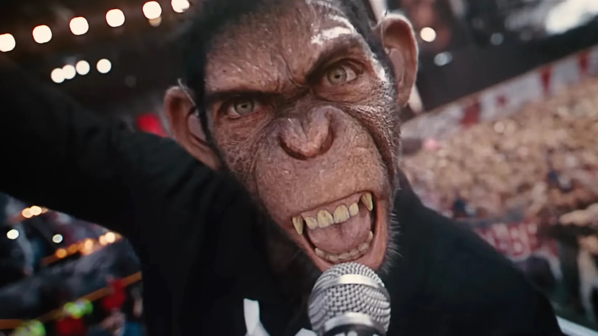 Perché Robbie Williams è una scimmia nel suo biopic Better Man?