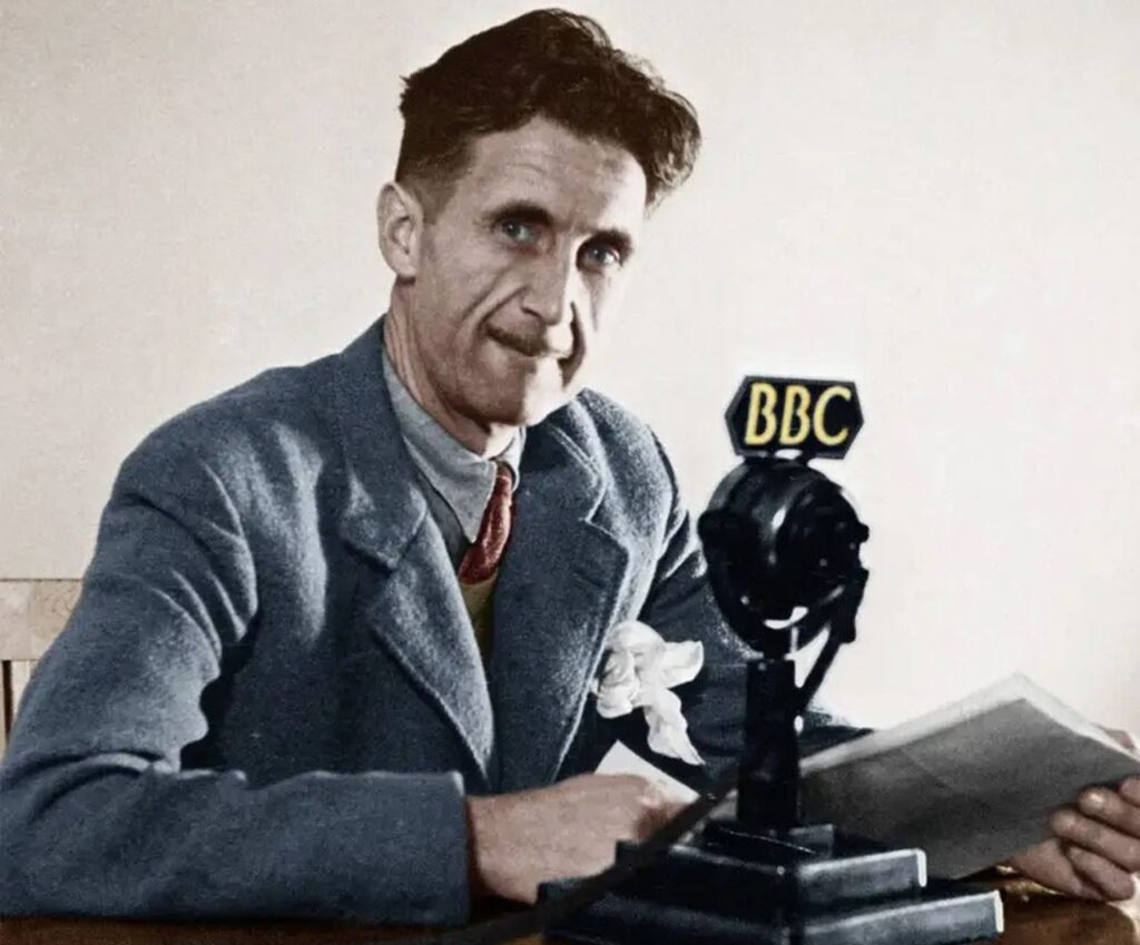 george orwell ai microfoni della bbc nel 1943