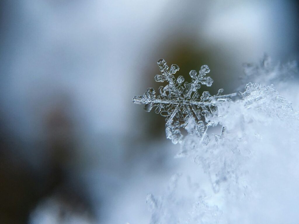 un meraviglioso fiocco di neve