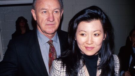 Betsy Arakawa e Gene Hackman qualche anno fa