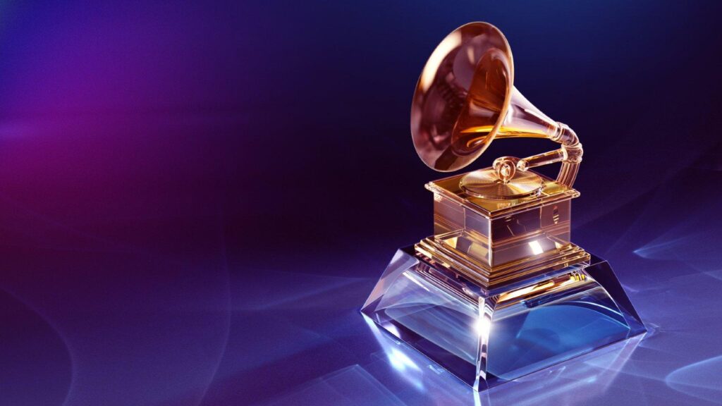 La statuetta di un Grammy