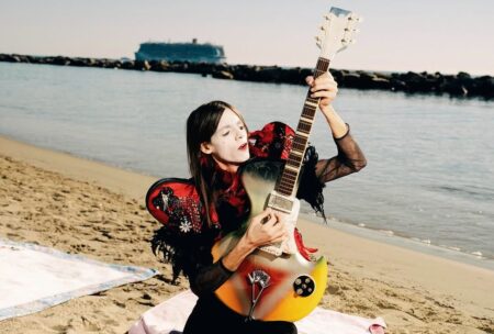 Lucio Corsi con la sua Wandrè