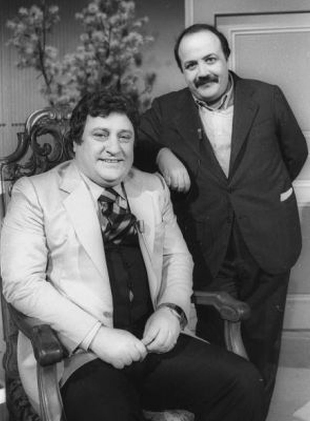 Mario Merola e Maurizio Costanzo