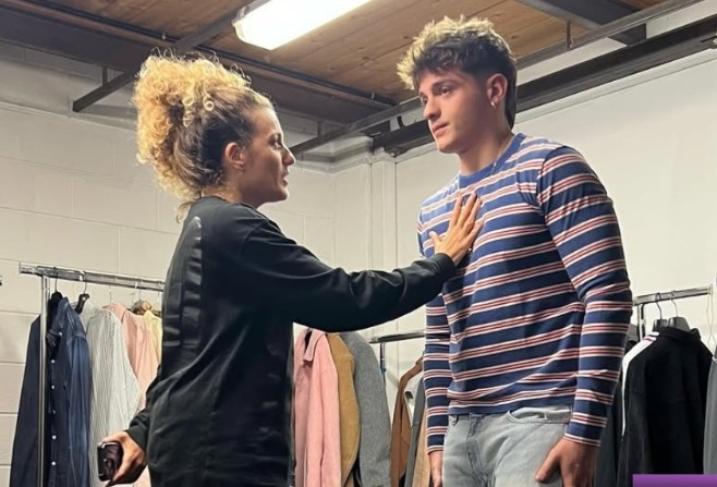 Marta Donà con Olly