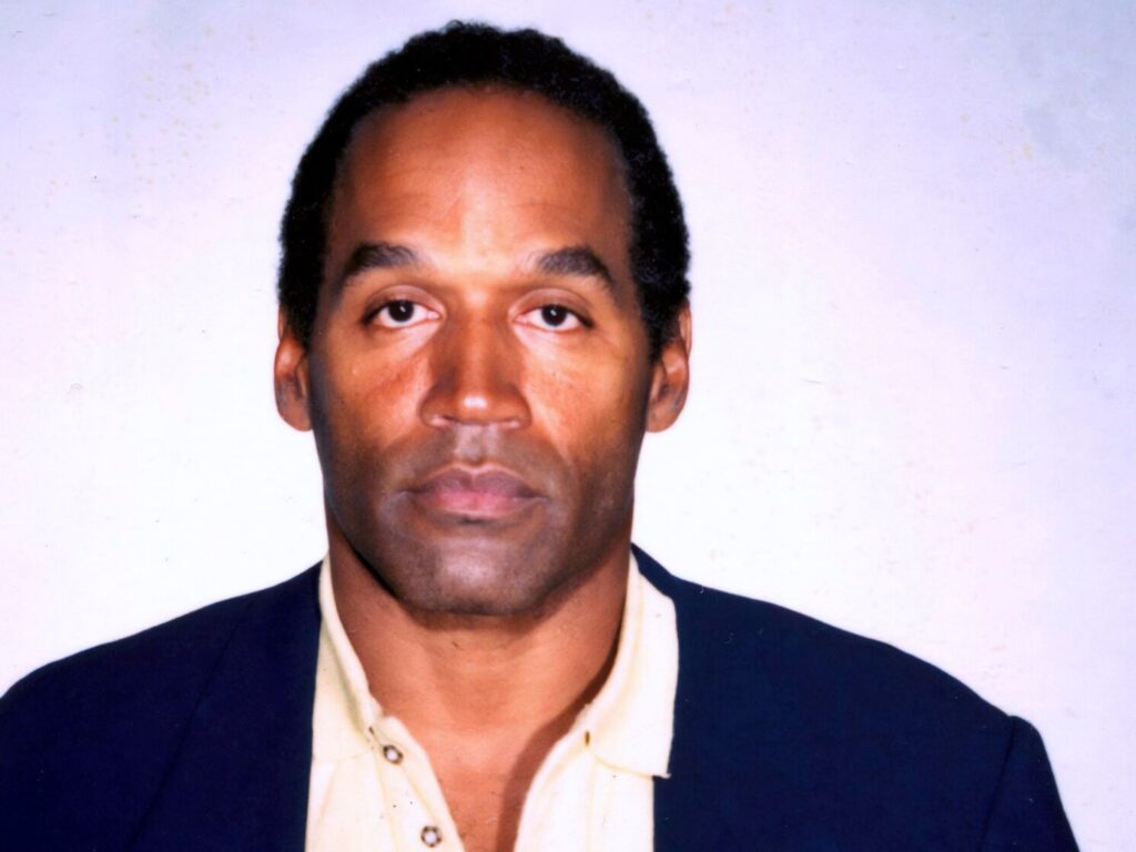 Mug shot OJ Simpson